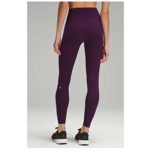 Lululemon Wunder Train High-Rise Tight 28" Dramatic Magenta- 0 - Picture 1 of 5